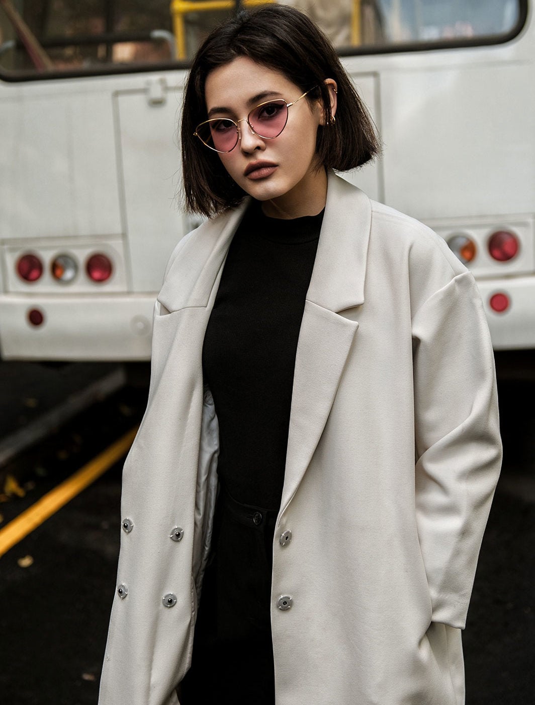 Oversized coat